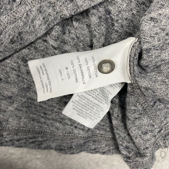 J Crew Shirt Mens Large Gray Henley Cotton Slim Long Sleeve Tee Outdoor Active - Picture 5 of 7